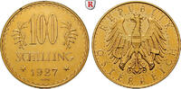 Österreich 100 Schilling 1. Republik, 1918-1938, Gold, 23,59 g -