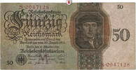 50 Reichsmark 1924-10-11 Deutsche Reichsbank 1924-1945  III