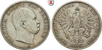 Brandenburg-Preussen Vereinstaler Königreich Preussen, Wilhelm I., 1861-1888 -