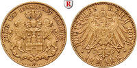 Hamburg 10 Mark 10 Mark 1903, J. Gold. J. 211. -