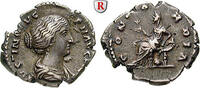 Denar Faustina II., Frau des Marcus Aurelius, 147-176 -