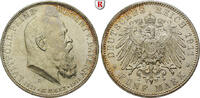 Bayern 5 Mark Luitpold, Prinzregent, 5 Mark 1911, D. 90. Geburtstag. J. 50. -