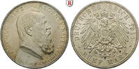 Bayern 5 Mark Luitpold, Prinzregent, 5 Mark 1911, D. 90. Geburtstag. J. 50. -
