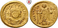 Byzanz Solidus Mauricius Tiberius, 582-602, Gold, 4,42 g -