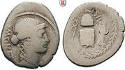 Denar T. Carisius, 46 v.Chr. -