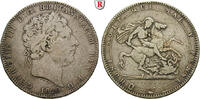 Grossbritannien Crown 1820 George III., 1760-1820 ss, Rdf. 170,00 EUR  zzgl. 6,50 EUR Versand