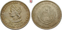 El Salvador Peso 1908 Republik, seit 1841 ss 110,00 EUR  zzgl. 6,50 EUR Versand