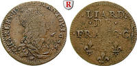 Frankreich Liard Nevers et Rethel, Charles II. de Gonzague, 1637-1659