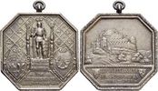 Württemberg-Stuttgart, Stadt Achteckige AR-Medaille