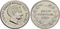Baden-Durlach 10 Kreuzer Ludwig 1818-1830. Image