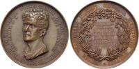 Musik Bronze-Medaille Spontini, Gaspare Luigi Pacifico *1774 +1851, ital. Komponist und Dirigent. -