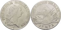 Brandenburg-Preussen Taler Friedrich II. 1740-1786, Münzstätte Breslau. Picture