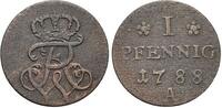 Brandenburg-Preussen Pfennig Friedrich Wilhelm II. 1786-1797. -
