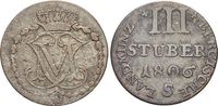 Berg-Herzogtum 3 Stüber 1 Maximilian Joseph von Pfalz-Birkenfeld-Zweibrücken 1799-1806.