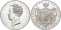 Anhalt-Dessau Doppeltaler Leopold Friedrich 1817-1871.