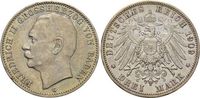Baden 3 Mark Friedrich II. 1907-1918.