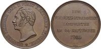 Schwarzburg-Sondershausen Bronze-Medaille Günther Friedrich Karl II. 1835-1880.
