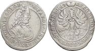 Württemberg-Öls 6 Kreuzer Karl Friedrich 1704-1744. -