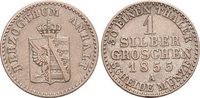 Anhalt-Bernburg Silbergroschen Alexander Carl 1834-1863.