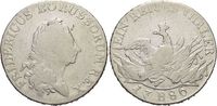 Brandenburg-Preussen Taler Friedrich II. 1740-1786, Münzstätte Breslau. Image