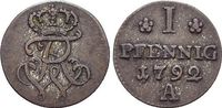 Brandenburg-Preussen Pfennig Friedrich Wilhelm II. 1786-1797.