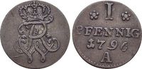 Brandenburg-Preussen Pfennig Friedrich Wilhelm II. 1786-1797. Image