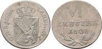 Baden-Durlach 6 Kreuzer Karl Friedrich 1806-1811. -