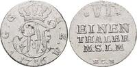 Mecklenburg-Strelitz 1/6 Taler Adolf Friedrich IV. 1752-1794. -