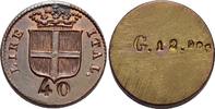 Italien-Mailand 40 Lire Mailand. -