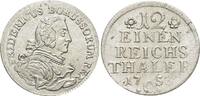 Brandenburg-Preussen 1/12 Taler Friedrich II. 1740-1786, Münzstätte Kleve. -