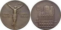 Medaillen von Hans Schwegerle 1882 bis 1950 Stralsund, Stadt, Bronze-Medaille -