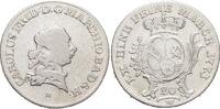 Baden-Durlach 20 Kreuzer Karl Friedrich 1738-1806. -