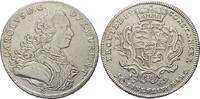 Württemberg Konventionstaler Karl Eugen 1744-1793. -