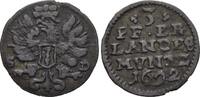 Brandenburg-Preussen 3 Pfennig Friedrich III. 1688-1701. -