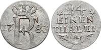 Brandenburg-Preussen 1/24 Taler 1783 A Friedrich II. 1740-1786, Münzstätte Berlin. sehr schön - vorzüglich