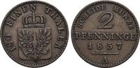 Brandenburg-Preussen CU-2 Pfennig Friedrich Wilhelm IV. 1840-1861. -