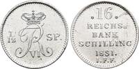 Schleswig-Holstein (Königliche Linie) 16 Reichsbankschilling Friedrich VI. von Dänemark 1808-1839. -