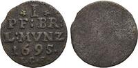 Brandenburg-Preussen Einseitiger Pfennig Friedrich III. 1688-1701. -
