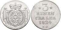Waldeck 1/3 Taler Georg Heinrich 1813-1845. -
