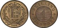 Dänemark Bronze-Skilling Frederik VII. 1848-1863. -