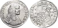 Magdeburg-Erzbistum 2/3 Taler (Gulden) August von Sachsen-Weißenfels 1638-1680. -