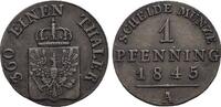 Brandenburg-Preussen CU-Pfennig Friedrich Wilhelm IV. 1840-1861. -