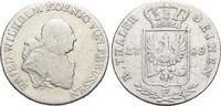 Brandenburg-Preussen 1/3 Taler Friedrich Wilhelm II. 1786-1797. -