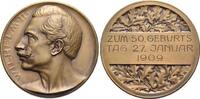 Brandenburg-Preussen Bronze-Medaille Wilhelm II. 1888-1918. -