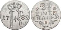 Brandenburg-Preussen 1/24 Taler Friedrich II. 1740-1786, Münzstätte Berlin. -