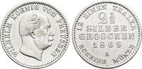 Brandenburg-Preussen 2 1/2 Silbergroschen Wilhelm I. 1861-1888. -