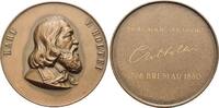 Personenmedaillen Bronze-Medaille Holtei, Karl Eduard von *1798 in Breslau +1880 ebenda, Deutscher Schriftsteller, Schauspieler und Theaterregisseur. -