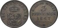 Brandenburg-Preussen CU-3 Pfennig Friedrich Wilhelm IV. 1840-1861. -
