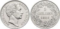 Bayern Gulden Maximilian II. Joseph 1848-1864. -