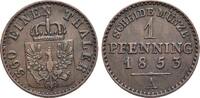 Brandenburg-Preussen CU-Pfennig Friedrich Wilhelm IV. 1840-1861. -